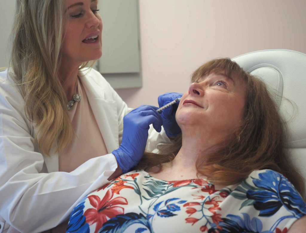 Old Woman Having Botox Injection | Aesthetic Artistry in Burke, VA