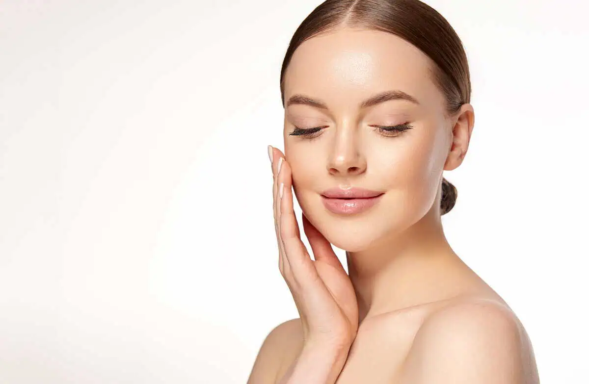 Happy Client after taking Dermal Fillers Treatment in Burke, VA at Aesthetic Artistry